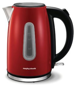 Morphy Richards 102774 Stainless Steel Kettle - Red